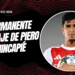 El Arsenal ejecutará la compra definitiva de Piero Hincapié en junio por 52 millones de euros.