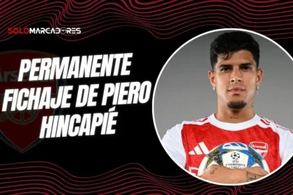 El Arsenal ejecutará la compra definitiva de Piero Hincapié en junio por 52 millones de euros.