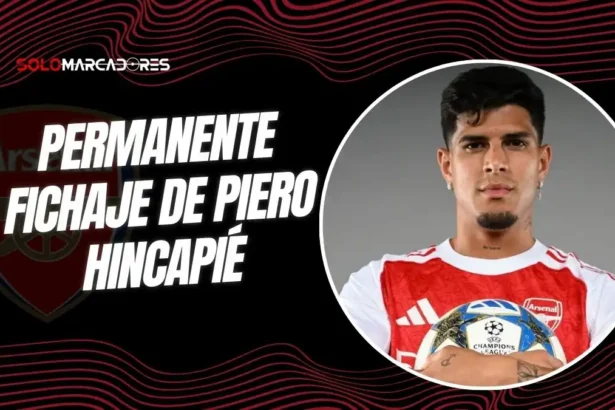 El Arsenal ejecutará la compra definitiva de Piero Hincapié en junio por 52 millones de euros.