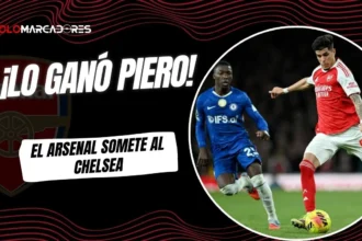El Arsenal derrotó 2-1 al Chelsea con Piero Hincapié como titular. Moisés Caicedo destacó en un Derby de Londres marcado por el balón parado.