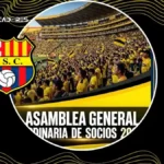 Asamblea de socios en el Monumental: el futuro de Barcelona SC en juego 3 Barcelona SC convoca a Asamblea General Ordinaria este 28 de marzo en el Monumental.