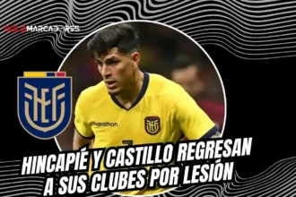 Piero Hincapié y Denil Castillo son bajas confirmadas en la Selección de Ecuador. Conoce el reporte médico de La Tri previo al duelo ante Países Bajos.