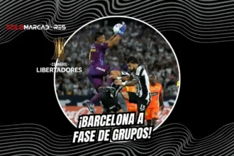 Barcelona SC venció 1-0 a Botafogo con gol de Milton Céliz y clasificó a la fase de grupos de la Copa Libertadores.