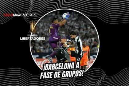 Barcelona SC venció 1-0 a Botafogo con gol de Milton Céliz y clasificó a la fase de grupos de la Copa Libertadores.