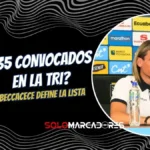 Sebastián Beccacece prepara una lista de 35 jugadores para los amistosos de la Tri.