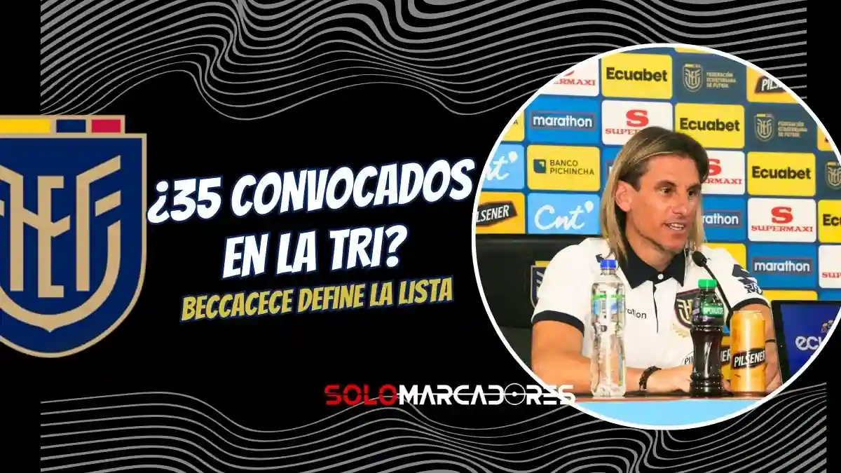 Sebastián Beccacece prepara una lista de 35 jugadores para los amistosos de la Tri.