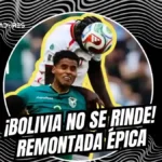 Bolivia remontó 2-1 a Surinam con goles de Paniagua y Terceros. La Verde enfrentará a Irak por el pase al Grupo I del Mundial 2026.