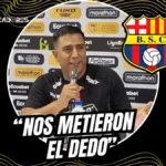 César Farías, DT de Barcelona SC, criticó duramente al VAR tras el 0-0 ante Guayaquil City: “No puede ser que nos metan el dedo así”.