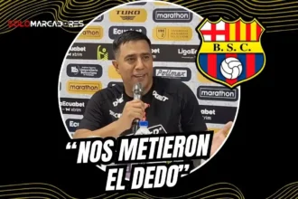 César Farías, DT de Barcelona SC, criticó duramente al VAR tras el 0-0 ante Guayaquil City: “No puede ser que nos metan el dedo así”.