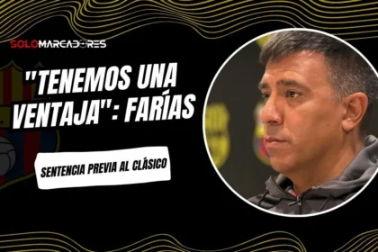 César Farías explica por qué Barcelona SC no postergó partidos y cómo el ritmo de competencia será clave para vencer a Emelec en el Clásico.