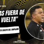 César Farías deja huérfano el banquillo de Barcelona en la batalla de Río 3 César Farías fue expulsado con roja directa en el Barcelona SC vs Botafogo.