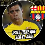 César Farías revela su máximo objetivo con Barcelona SC: ganar la Copa Libertadores.