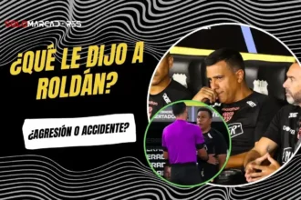 César Farías explica qué le dijo a Wilmar Roldán tras su roja en el Barcelona SC vs. Botafogo. El DT niega agresión y apunta a una acción de protección.