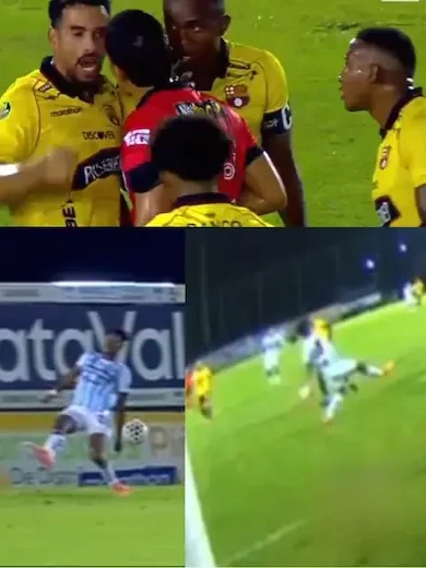 Controversia en el Chucho Benítez. El VAR negó un penal a favor de BSC tras una mano de Guayaquil City al minuto 55. Detalles de la jugada aquí.