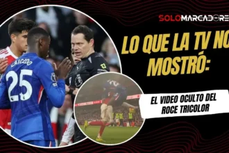 Un nuevo video muestra la tensión entre Piero Hincapié y Moisés Caicedo en el Arsenal vs Chelsea.