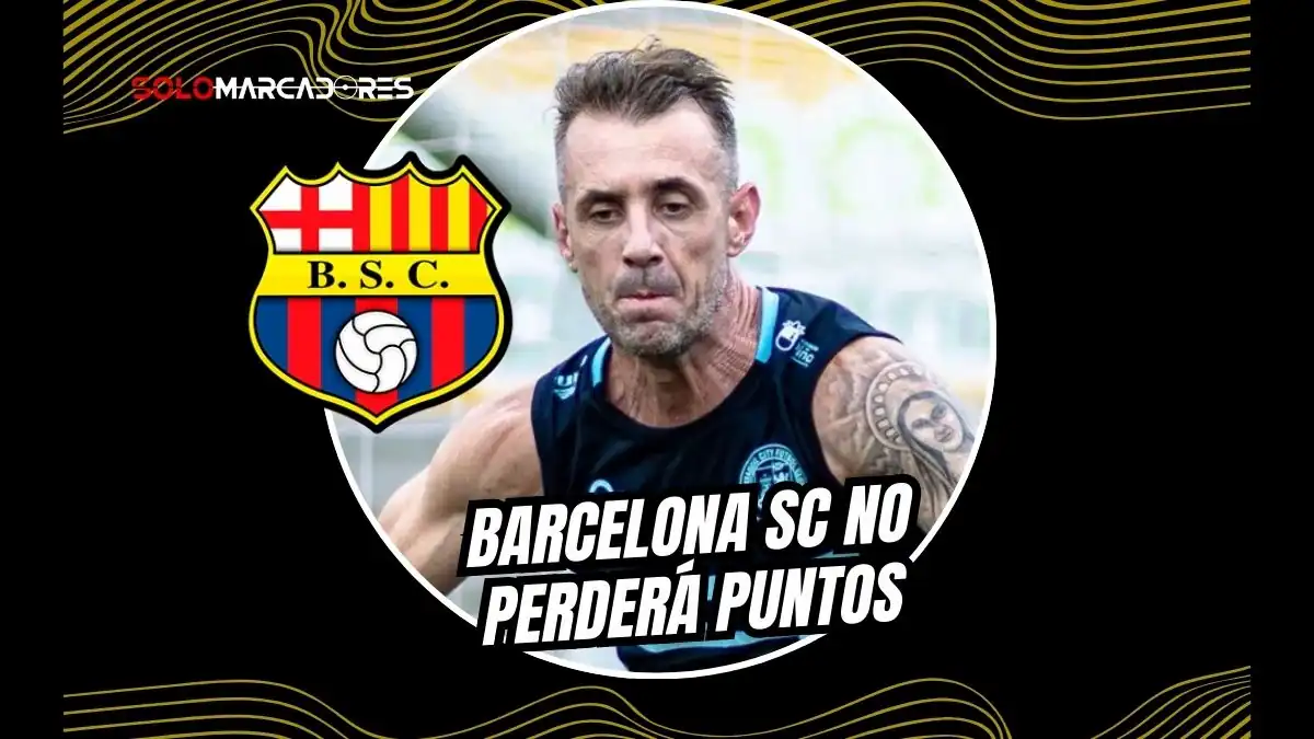 Damián Díaz levanta la sanción económica contra Barcelona SC y evita la pérdida de 3 puntos.