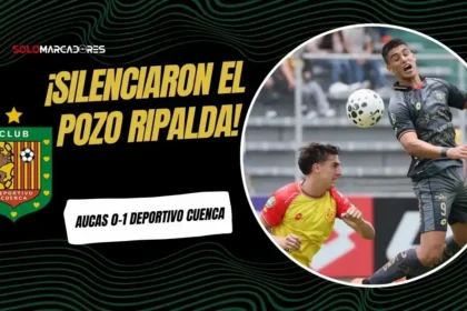 Deportivo Cuenca derrotó 0-1 a Aucas en el Gonzalo Pozo con gol de Marcos Andrés López.