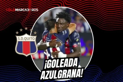 Deportivo Quito ilusiona a su gente tras golear 5-1 a Bolívar en la Noche Azulgrana. Doblete de Pantoja y gol de la Tuka Ordóñez en el Atahualpa.