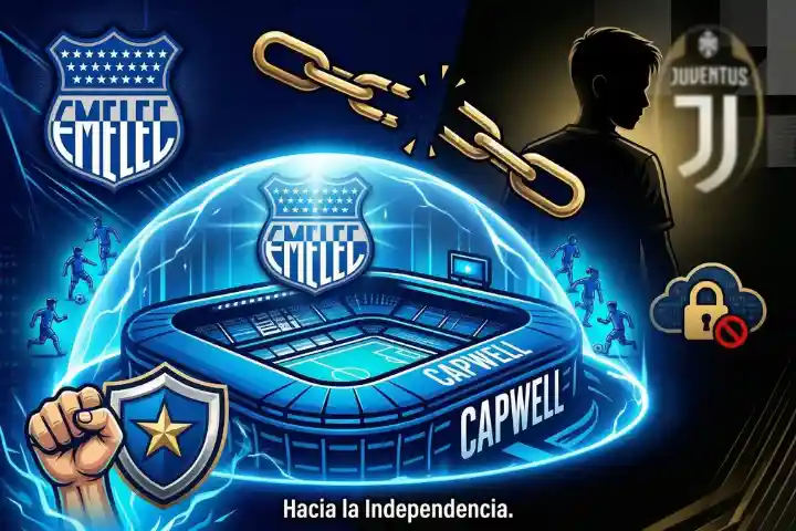 El Club Sport Emelec finaliza su convenio con Juventus Academy por cláusulas lesivas y anuncia medidas legales para recuperar sus activos digitales.