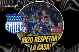 Emelec derrotó 2-0 a Independiente del Valle con goles de Guerrico y Caicedo en el Capwell. Revisa los detalles del cierre de la fecha 5 de LigaPro.