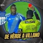 Miller Bolaños recibió roja directa por agresión en el duelo Emelec vs. Mushuc Runa. El "Killer" se perderá los próximos partidos de la LigaPro.