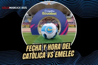 La LigaPro definió fecha para el partido entre Universidad Católica y Emelec que jugará el miércoles 8 de abril a las 19:00.
