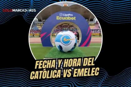 La LigaPro definió fecha para el partido entre Universidad Católica y Emelec que jugará el miércoles 8 de abril a las 19:00.