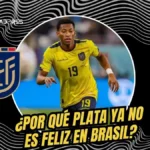Gonzalo Plata confiesa que estar en la Selección de Ecuador le ayuda a olvidar sus problemas en Flamengo. El club brasileño planea su venta tras el Mundial.
