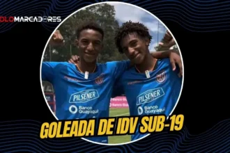 Los hermanos Quintero lideraron la goleada 4-0 de IDV ante Mushuc Runa. Holger y Edwin, futuros jugadores del Arsenal, brillaron con goles y asistencias.