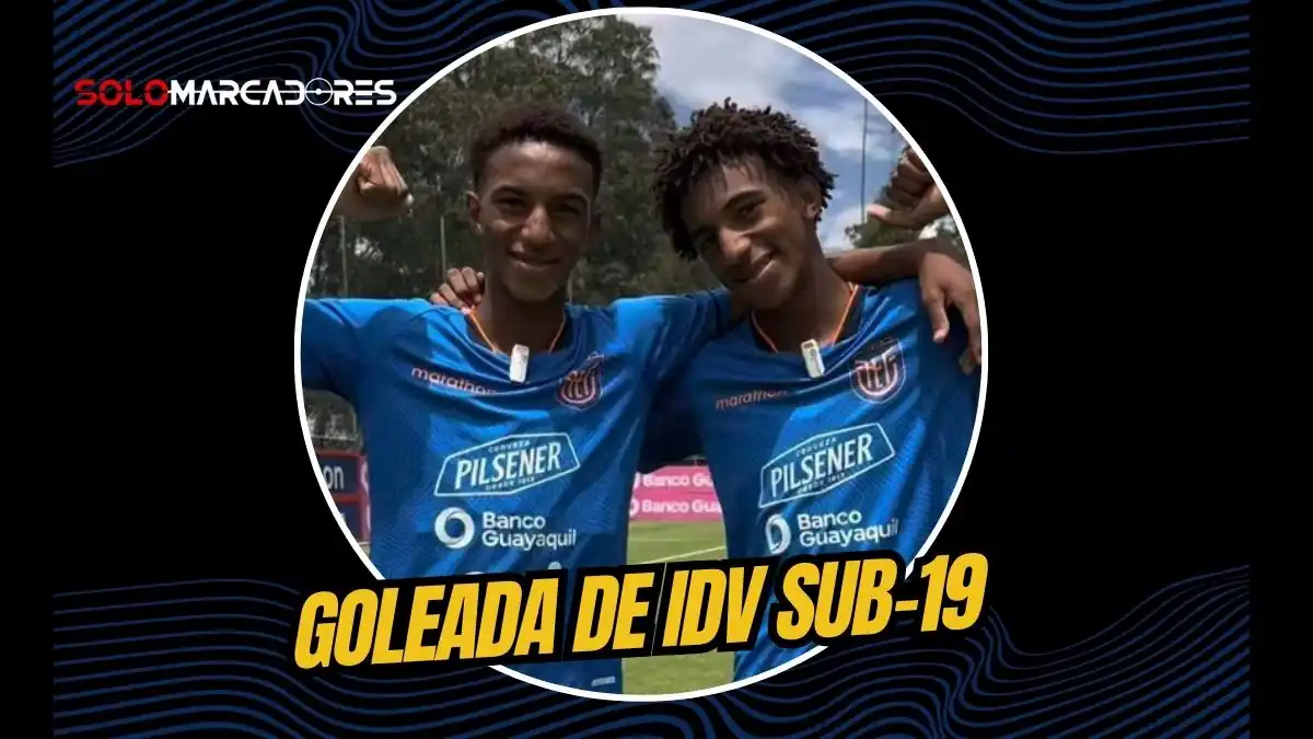 Los hermanos Quintero lideraron la goleada 4-0 de IDV ante Mushuc Runa. Holger y Edwin, futuros jugadores del Arsenal, brillaron con goles y asistencias.