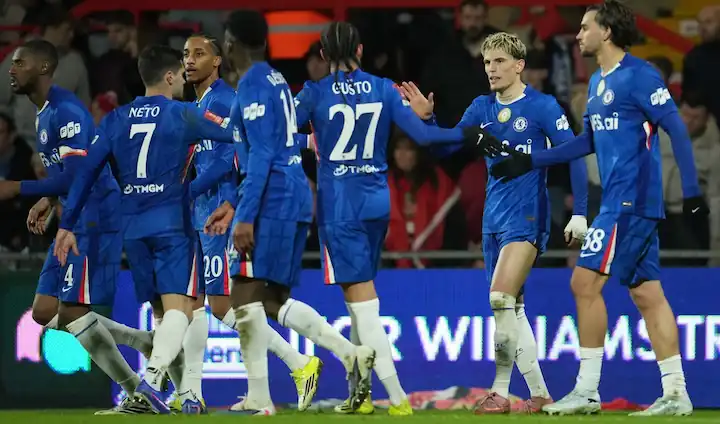 Chelsea vence 4-2 al Wrexham en tiempo extra y clasifica en la FA Cup. 