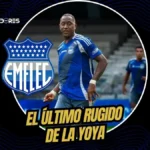 Se confirma el retiro de Jaime Ayoví . El delantero de Emelec jugará su último partido profesional este domingo ante Orense.