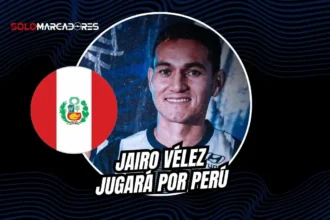 El jugador ecuatoriano Jairo Vélez, actualmente figura destacada de Alianza Lima, ha sido habilitado para representar a la Selección de Perú tras completar su proceso de naturalización y el cambio de asociación aprobado por la FIFA.
