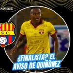 Jhonny Quiñónez y el sueño continental: "¿Por qué no llegar a una final?" 4 Jhonny Quiñónez analiza el presente de Barcelona SC en la Copa Libertadores 2026 y se ilusiona con llegar a la final tras eliminar a Botafogo.
