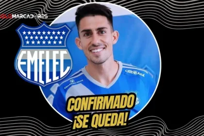 Juan Pablo Ruiz continúa en Emelec. Tras descartarse su salida al Aucas, el delantero argentino de 32 años ratifica su permanencia en el Bombillo.