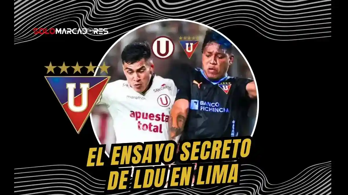 LDU enfrenta a Universitario en un amistoso privado en Lima. Un duelo clave para ajustar tácticas de cara a la Copa Libertadores y LigaPro.