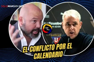 Miguel Ángel Loor responde a Tiago Nunes y desmiente un trato desigual en el calendario LigaPro LDU, citando las facilidades otorgadas al club albo.