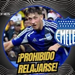 Luca Klimowicz revela su emoción por jugar en Emelec, el club donde brilló su padre. Analiza el trabajo de Vicente Sánchez y la exigencia de ganar.