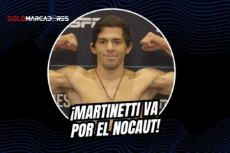 El ecuatoriano Luna Martinetti debuta en UFC el 25 de abril de 2026 ante el veterano Davey Grant en el UFC APEX.
