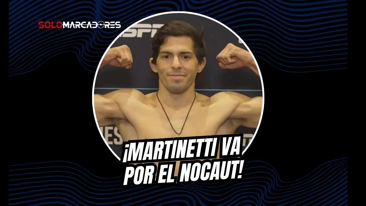 El ecuatoriano Luna Martinetti debuta en UFC el 25 de abril de 2026 ante el veterano Davey Grant en el UFC APEX.