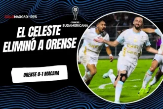 Macará derrotó 0-1 a Orense en Machala con gol de Gastón Blanc y clasificó a la fase de grupos de la Copa Sudamericana.