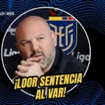 "Es inaceptable": Miguel Ángel Loor explota contra las fallas del VAR en LigaPro 3 Miguel Ángel Loor arremete contra el proveedor del VAR tras las fallas en Loja. El 10% de los partidos han tenido problemas técnicos este año.