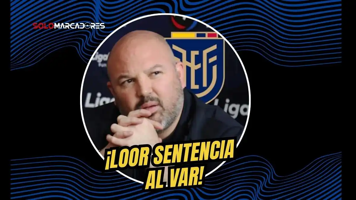 Miguel Ángel Loor arremete contra el proveedor del VAR tras las fallas en Loja. El 10% de los partidos han tenido problemas técnicos este año.