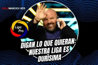 Miguel Ángel Loor defiende la competitividad de la LigaPro, asegurando que no hay partidos fáciles y destacando el alto nivel de jugadores y entrenadores.