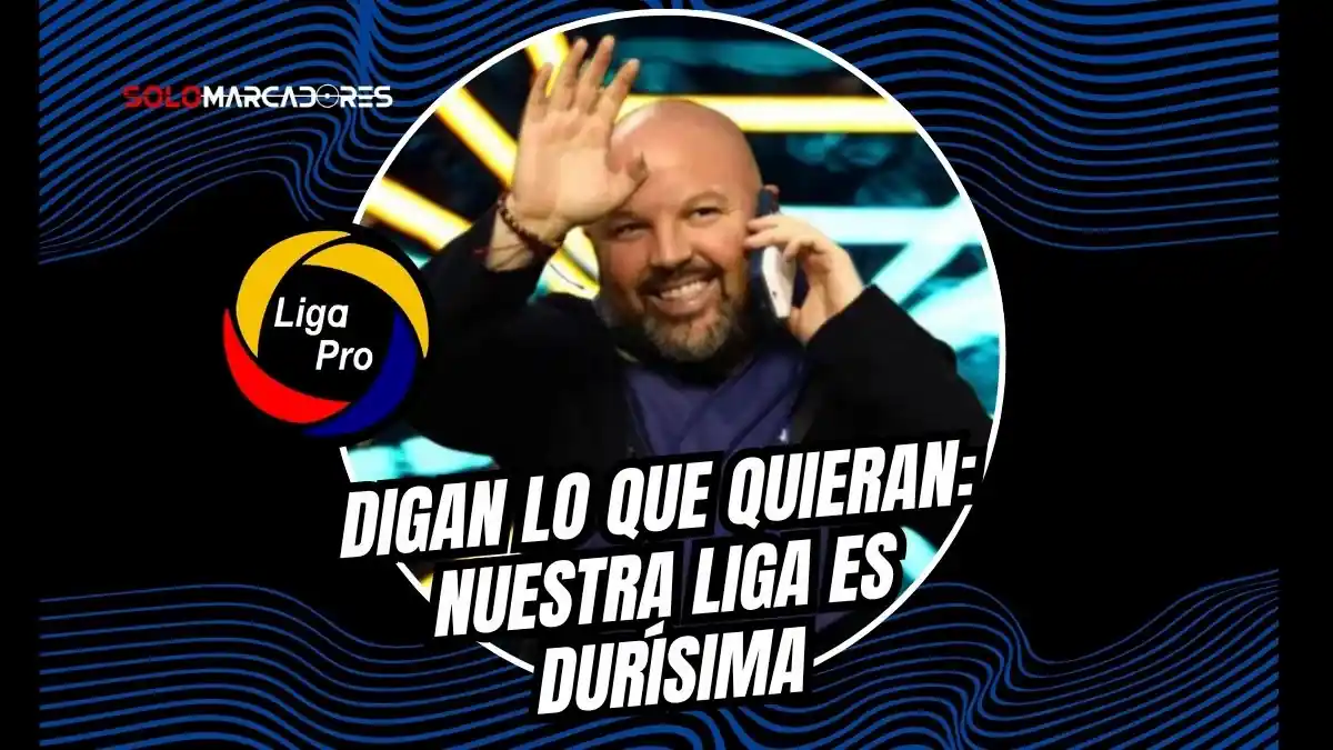 Miguel Ángel Loor defiende la competitividad de la LigaPro, asegurando que no hay partidos fáciles y destacando el alto nivel de jugadores y entrenadores.