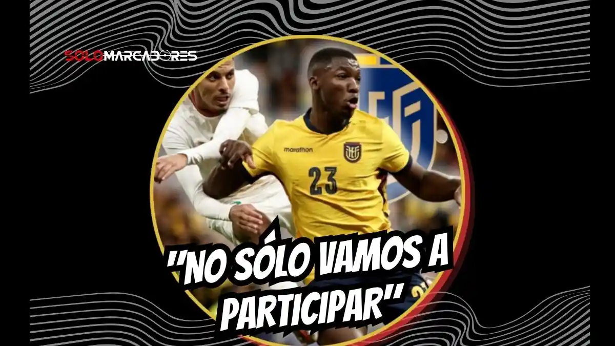 Moisés Caicedo asegura que la Selección de Ecuador ya no solo va a participar. Conoce el emotivo mensaje del volante de cara al Mundial.