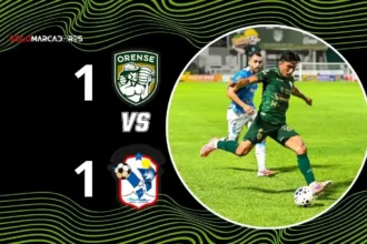 Orense igualó ante Manta FC en Machala por la fecha 3 de LigaPro. Ángel Mena y Jean Carlos Blanco marcaron los goles del empate en el 9 de Mayo.
