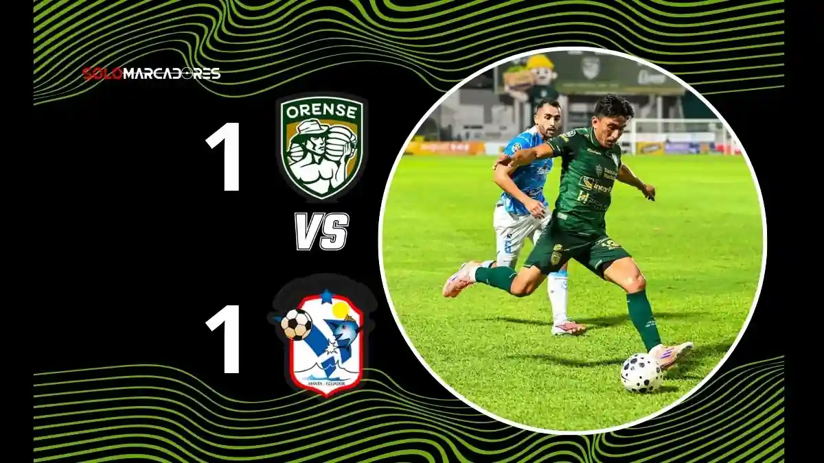 Orense y Manta FC igualan en Machala LigaPro 2026