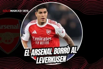 Piero Hincapié clasificó a cuartos de final de la Champions League con el Arsenal tras vencer 2-0 al Leverkusen. Eze y Rice marcaron los goles.