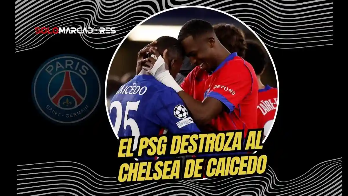 El PSG de Willian Pacho eliminó al Chelsea de Moisés Caicedo con un global de 8-2. Crónica de la goleada del vigente campeón en la Champions League 2026.